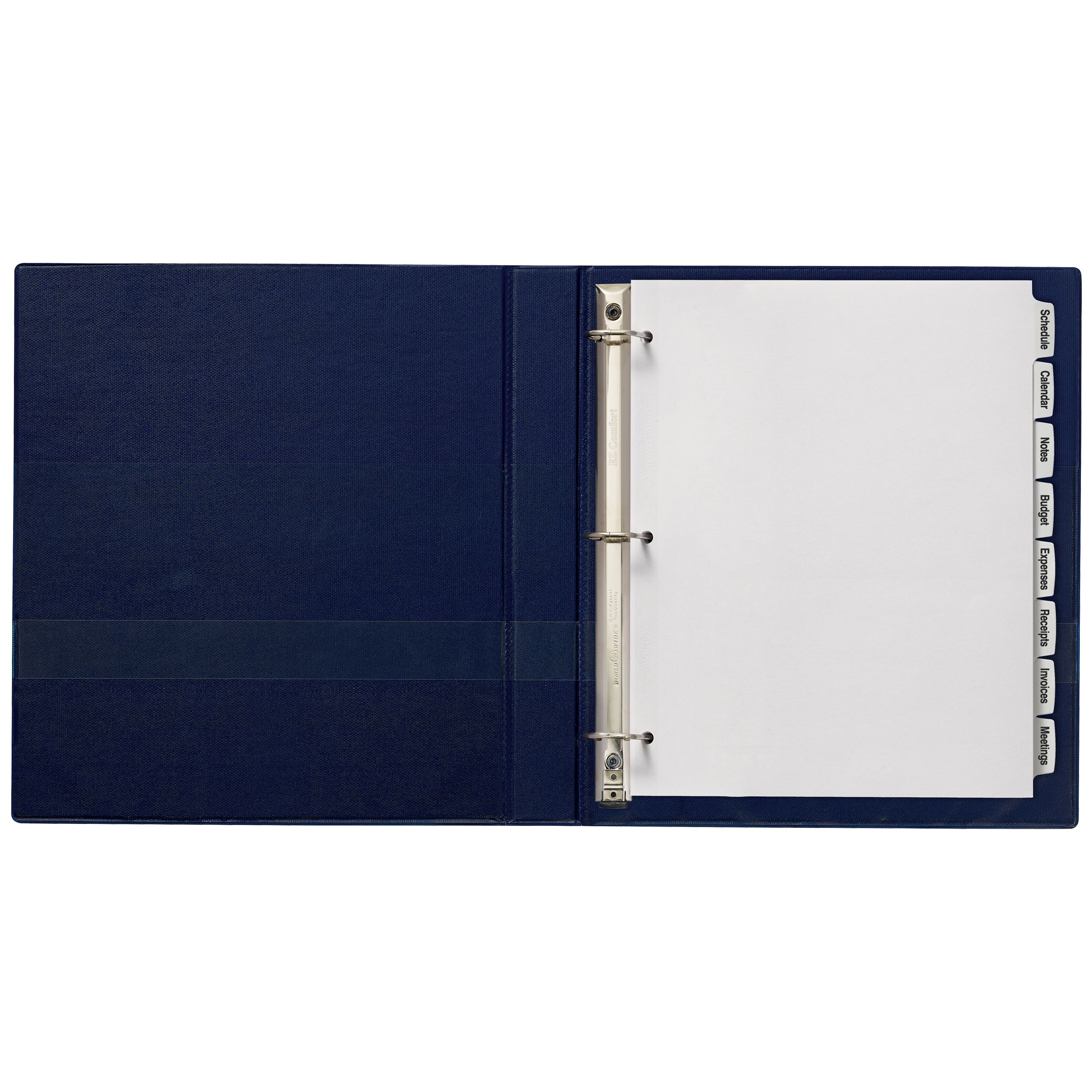 Big Tab™ White Label Dividers, 8-Tab Sets 14433 | Avery